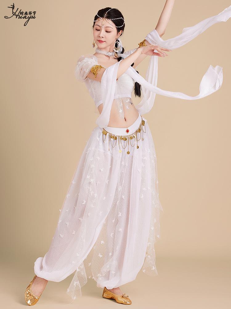 Prinzessin Jasmin Exotisches Indisches Bauchtanzkostüm - Damen Dunhuang Apsara & Westliche Regionen Stile