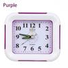 Simple Small Table Clock With Night Light Bedside Clock Fashion Lazy Alarm Clock  Gift