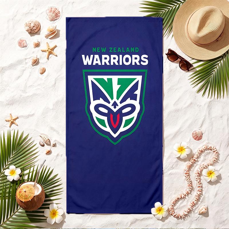 New Zealand Warriors Soft Beach Towel Stylish Beach Pool Towel for Summer Seaside Vacation Travel