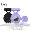Silicone GPS Tracker Accessory Kids Hidden Case for AirTag Waterproof Anti-loss Locator Holder with Brooch Pin Lightweight Children Elderly Pets Solid