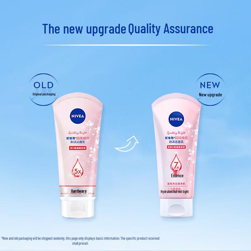 NIVEA Crystal Clear Brightening Foam Cleanser