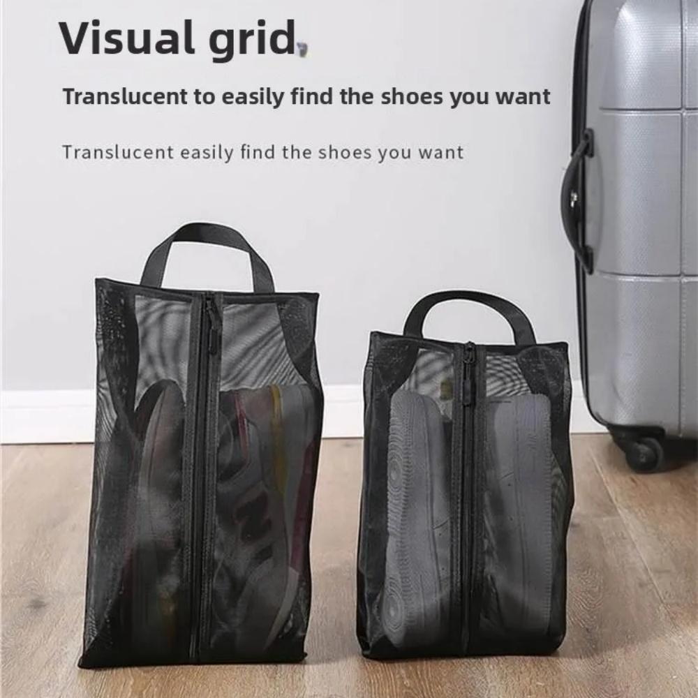 1PC Travel Shoe Bags, Resistant Sturdy Zipper, Shoes Storage Bag, Shoes Packing Organizer, Unisex Shoe Pouch for Home Storage