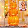 Halloween Glowing Pumpkin Lanterns for Shopping Mall Decor and Courtyard Ornaments