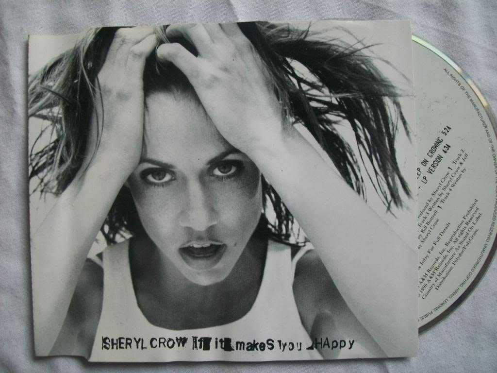 

CD SHERYL CROW - If It Makes You Happy 5818852 A&M Records 1996 Non Japan Rock Used