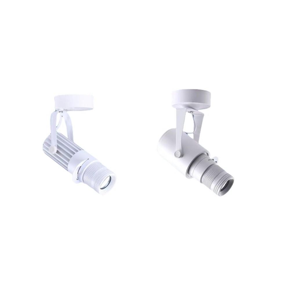 Theater Stage Zoom Spotlights, LED Focus Logo Projector Track Lights,Industrial Gobo Lights for Company Restaurant Store Wedding