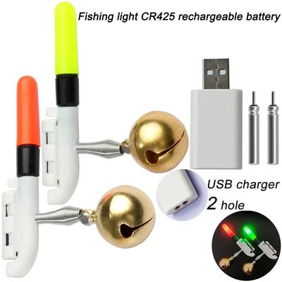 Φορτιζόμενο Fishing Light Stick Luminous Float LED CR425 3,6V μπαταρία λιθίου Ηλεκτρονικά αθλητικά αναλώσιμα ψυχαγωγίας