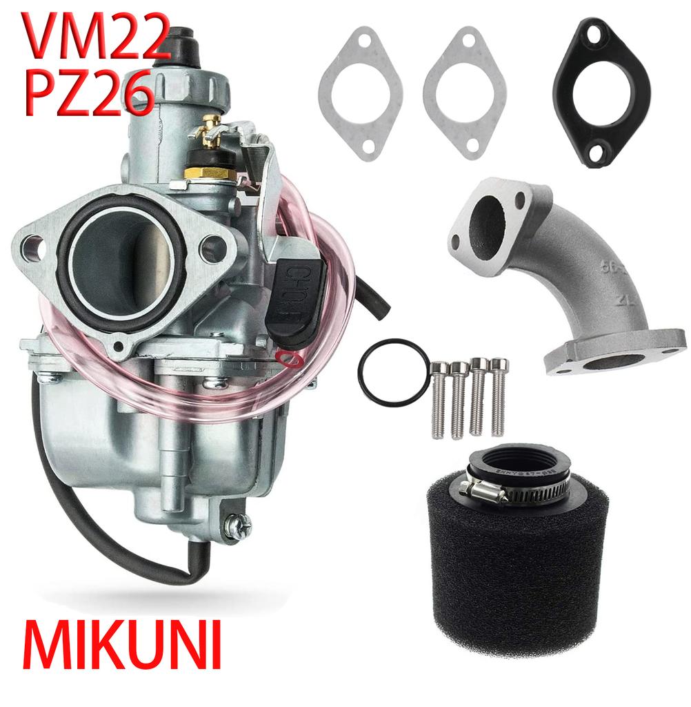 High Performance  VM22 PZ26 26mm Carburetor for Intake Pipe Pit Dirt Bike 110cc 125cc 140cc Lifan YX Accessories