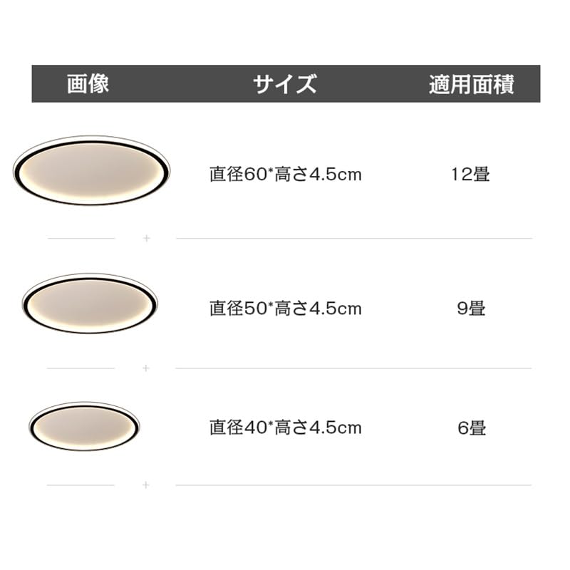 Aierbo LED Ceiling Light with Dimming and Color Temperature Suitable for and 14 Tatami Modern Hook and Remote Control Ideal for Living Dining and