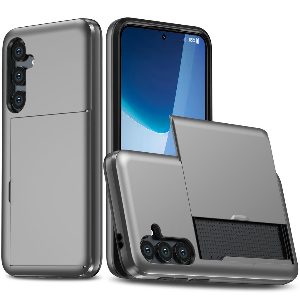 For Samsung Galaxy A16 5G/4G Case with Card Holder TPU + PC Phone Back Cover