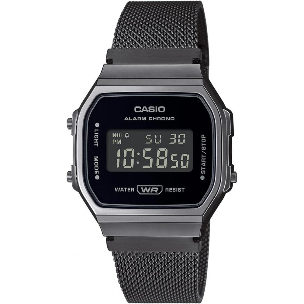 

CaSio [CaSio] Цифровые часы Стандарт A168wemb 1b Мужские Женские Детские Сетчатый Металлический Браслет Черный Модель OverSeaS [Параллельный Импортный Продукт]