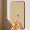 Cat Sisal Scratching Pad Wall Mounted Sofa Protector with Play Pet Toy Ball for Cat Paw Training Cat Scratch Board Non-Shedding