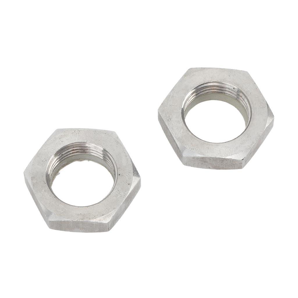 2PCS Outboard Self Locking Nut Motor Pinion Nut 90185 22043 for Outboard Motor 2 4T 9.9‑250HP for Parsun for Hidea