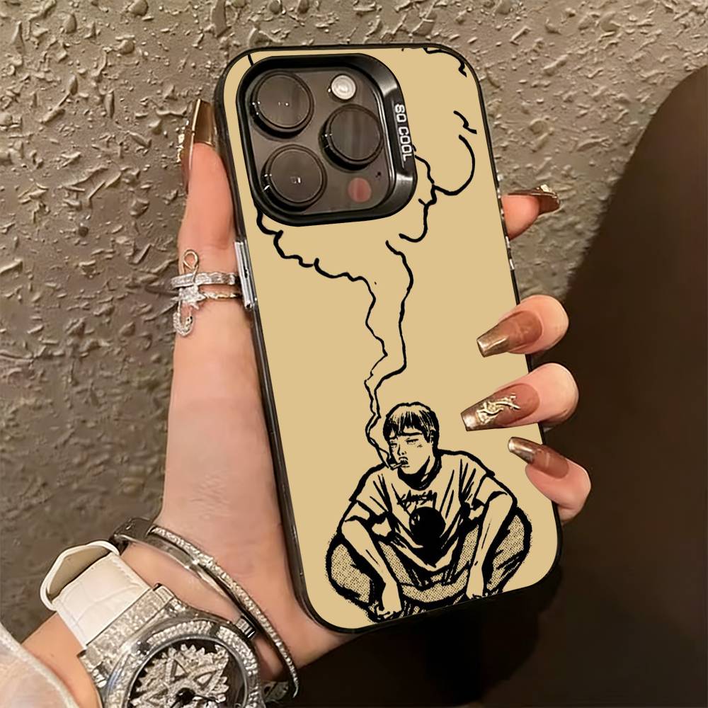 GTO Great Teacher Onizuka Phone Case For iPhone 17,16,15,14,13,12,11 Plus,Pro Max,XS,Colorful Silver Black Cover