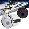 Water Temperature Gauge,52mm/2in Marine Engine Water Temperature Gauge 40 120 ℃ Temp Meter for Boat RV(White Dial Silve)
