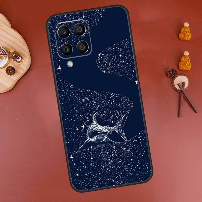 

Starry Orca Whale Shark Case For Samsung Galaxy M15 M35 M55 M11 M14 M34 M54 M31 M13 M53 M51 M12 M32 M52 M16 M36 M56 Samsung M52 5G