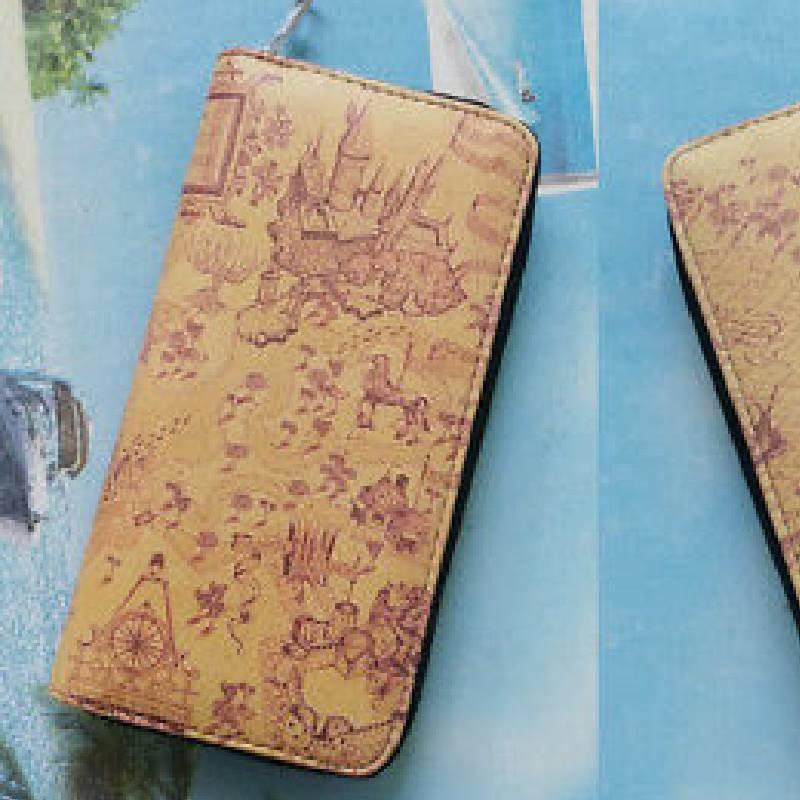 Long Potter Wallet Double Layer High Capacity Card Holder Students Gifts