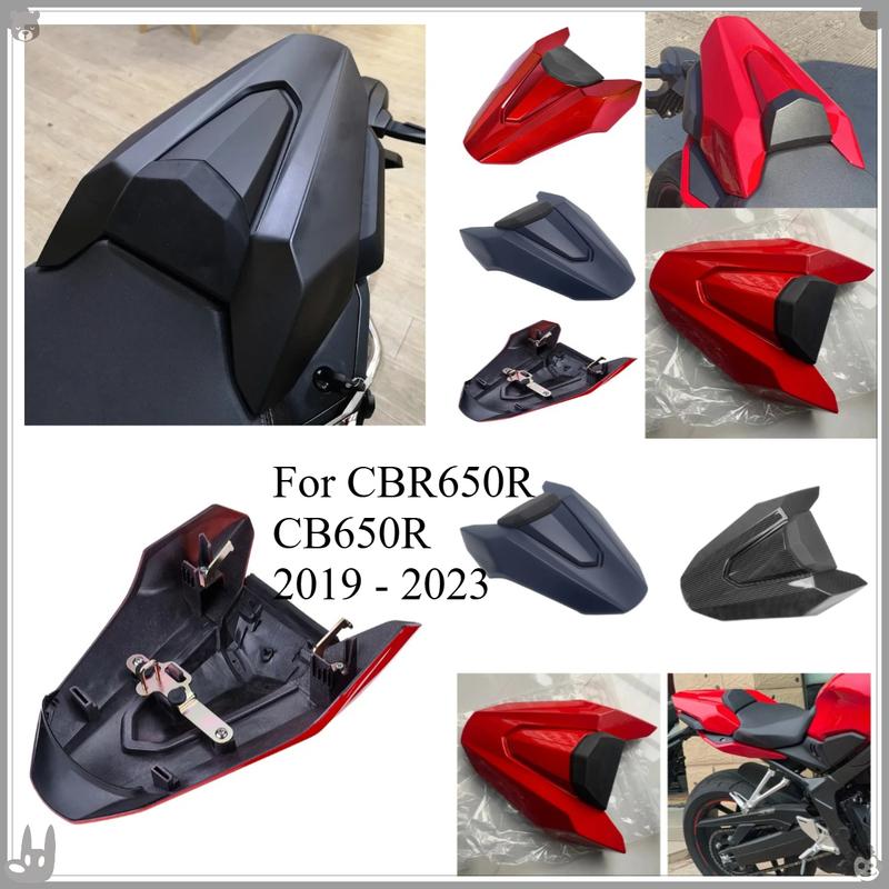 Motorcycle Rear seat tail cover For Honda CBR650R CB650R  -  Hump Pillion Rear Fairing Seat Cowl Cover Red
