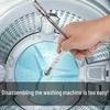 Three-Pronged Multi-Functional Screwdriver & Wrench for Washing Machine Disassembly and Repair