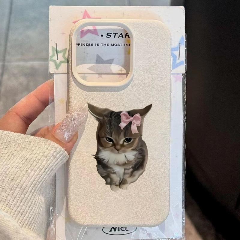 Lovely Cat Dog Animal Pattern Mobile Phone Case For iPhone 17 16 15 14 Plus 11 13 12 Pro Max 16E 17Air X XR XS Max Soft Cover