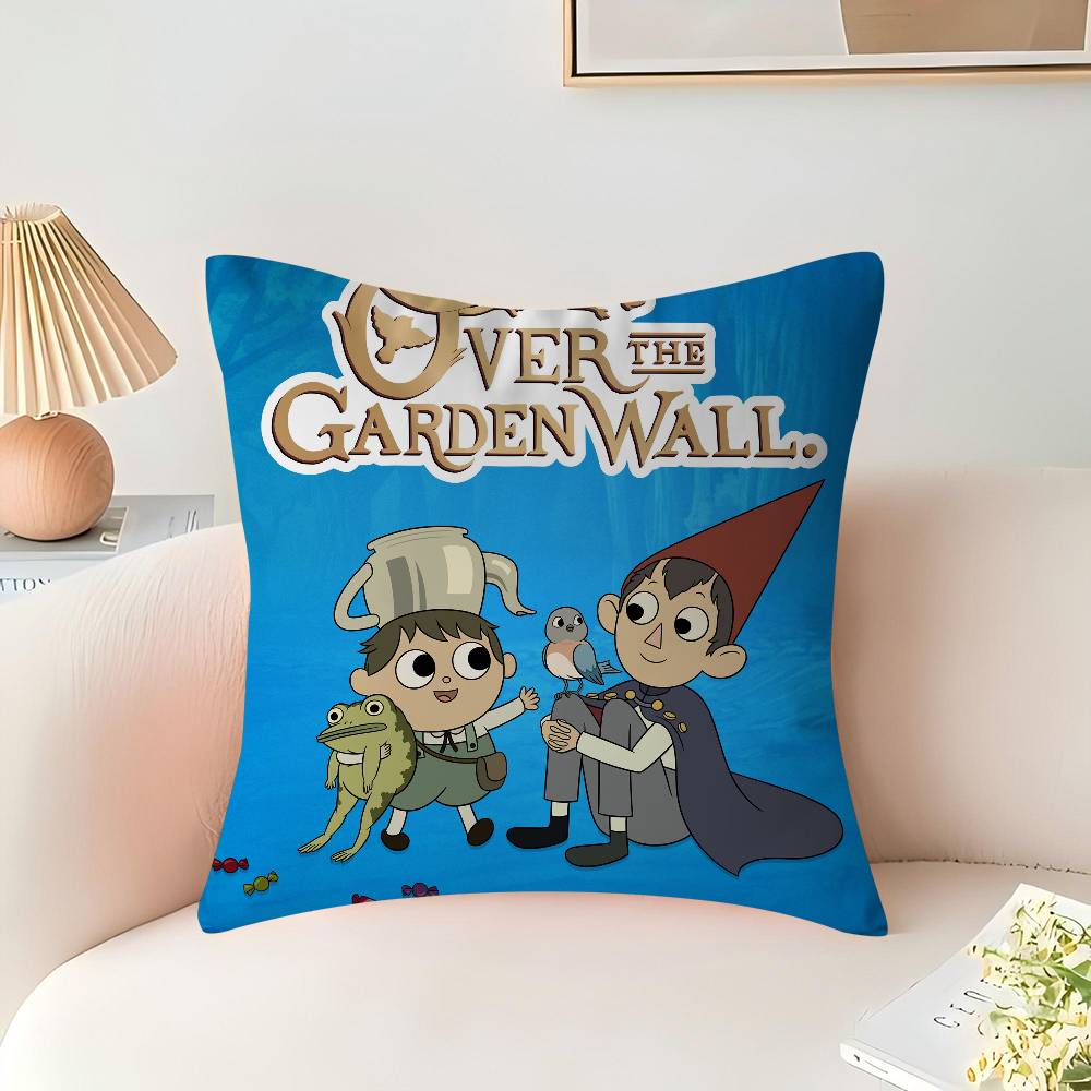 O-Over The Garden Pillowcase Toon Gift Cushion Cover Bedroom Home Sofa Chair Seat Decor Pillow Case