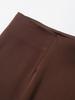Gonna Midi Patchwork di Pizzo Stile Europeo da Donna Autunno 2025