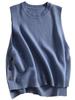 BN1 Select Knit Stylish Gilet BN273 BLU for Women In Their and 50s Women's Vest, Spring/Autumn, Top, Sweater, Blue, L, 30s, 40s,