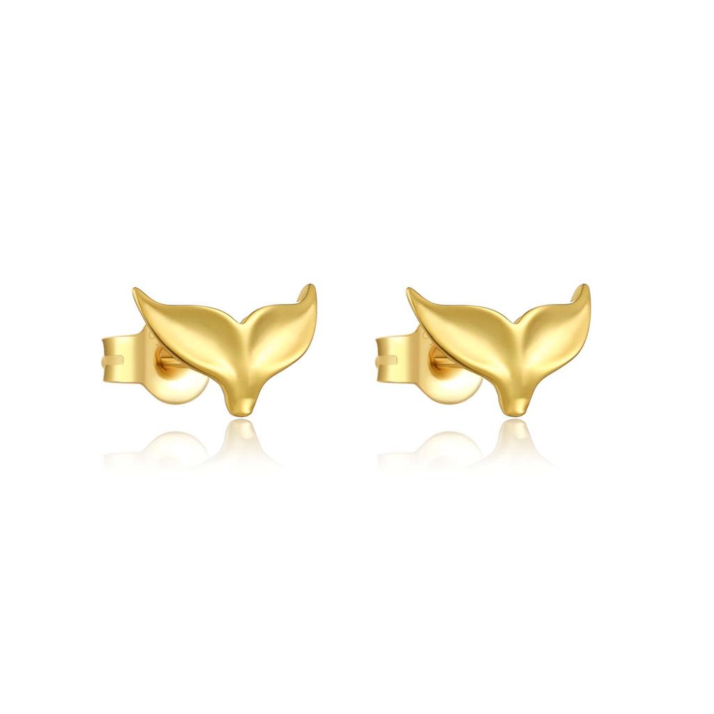 ANDYWEN New 925 Sterling Silver Gold Stud Earring Women 2023 Exquisite Fashion Jewelry Gift