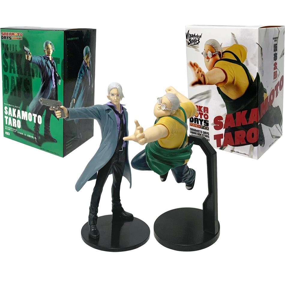 New Stock anime figure sakamoto days sakamoto taro,Shin Asakura action figure figurine pvc toys for kids collector 21cm