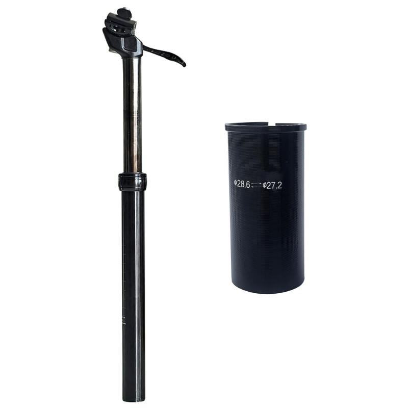 Bicycles Shock Absorption Seatpost Stainless Steels Bike Seatpost Hand Controlled Dropper Hydraulic Seatpost Enduring