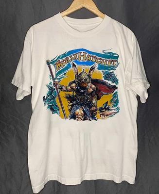 Molly Hatchet Band ROCK TOUR Concerto Maglietta a Maniche Corte Unisex in Cotone