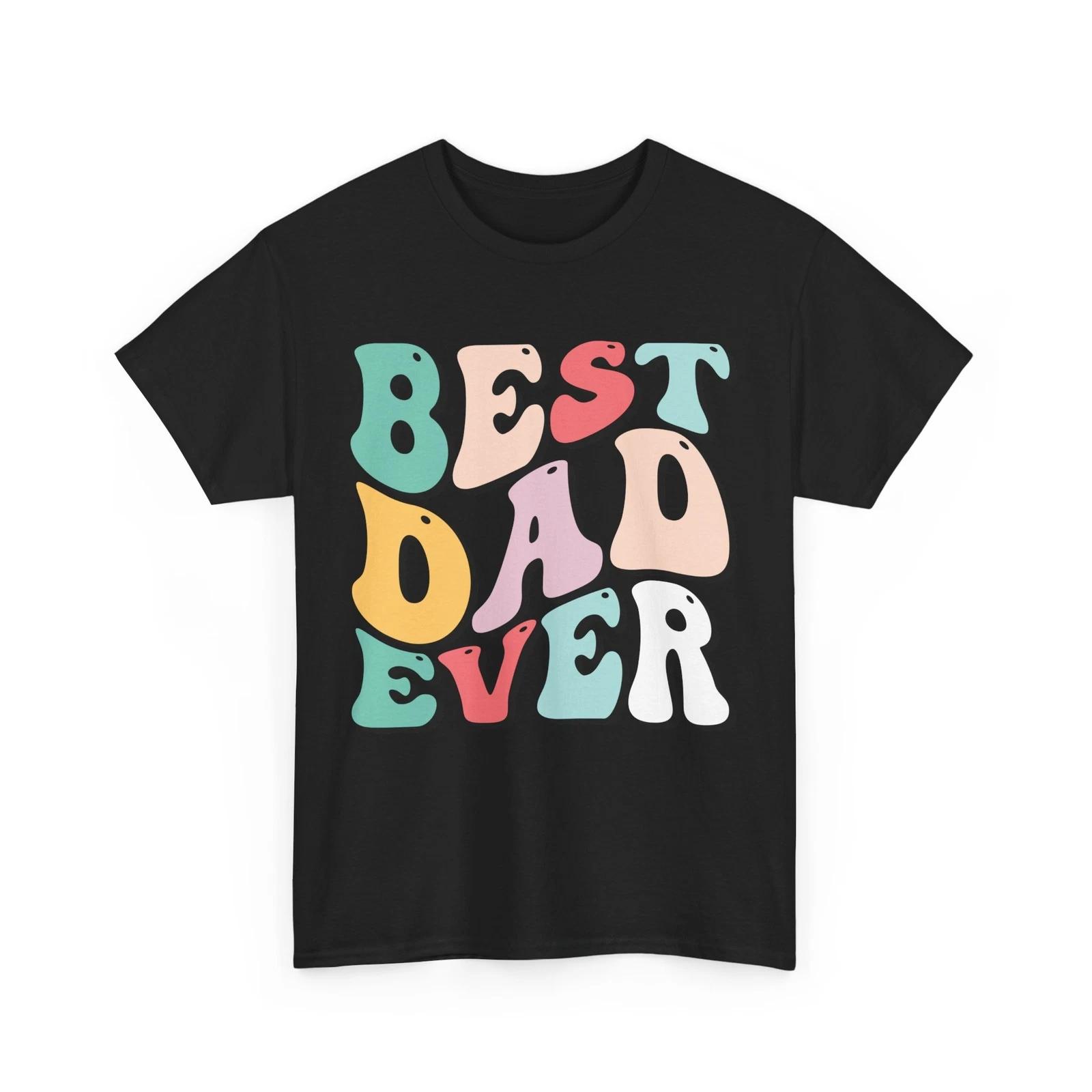 Dad T-shirt, Best Dad Ever Shirt, Father s Day Dad T-shirt, Dad Groovy Shirt 2XL