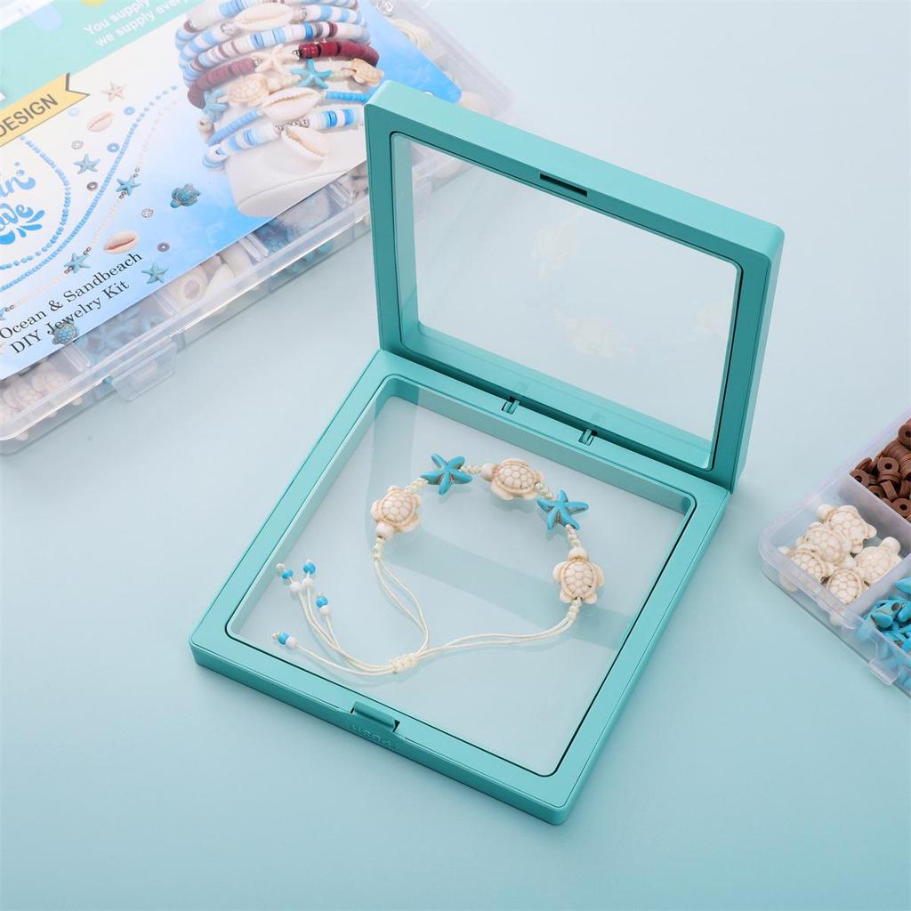 24-Fächer Ozean-Stil Polymer Clay Muschel-Set für DIY Perlenarmbänder & Halsketten