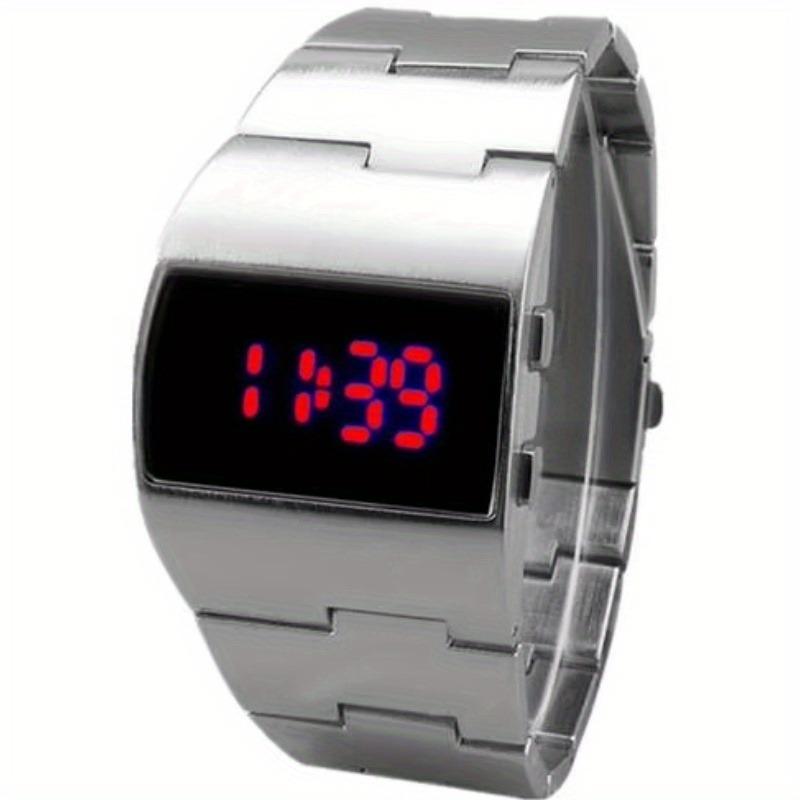 New Luxury Heavy Watch Men Led Digital Watches Full Black Electronic Wristwatches Men Sport Watches Reloj Hombre Montre Homme