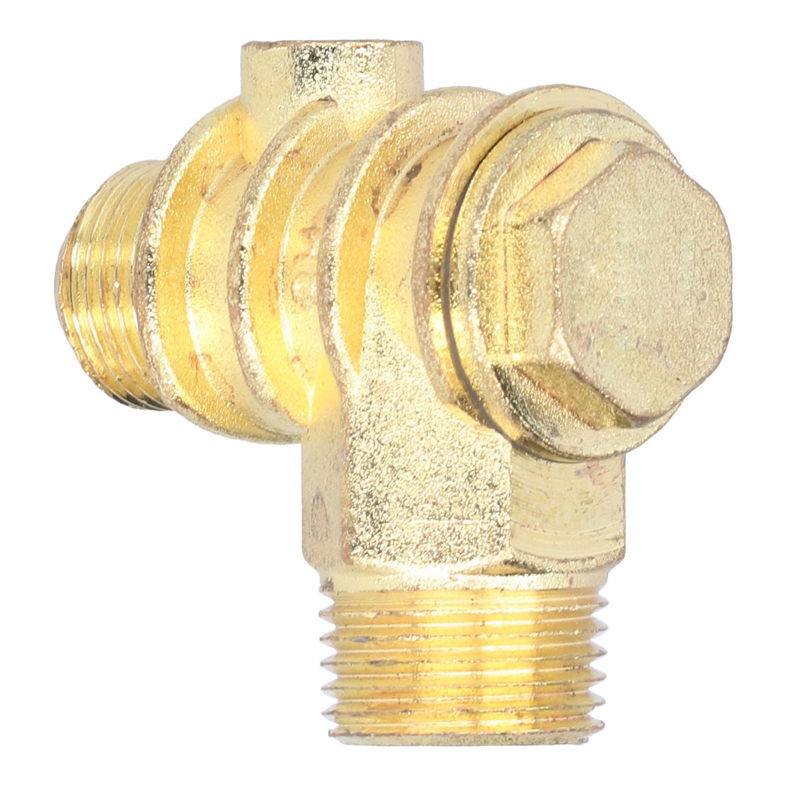 

Зворотний клапан Міцний і багаторазовий Односторонній 3Порт Клапан з цинкового сплаву з високою твердістю G12 G34 M10