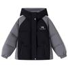 Little Elephant Hamm Boy's 2025 Winter Warm 3-Proof Hooded Down Puffer Jacket