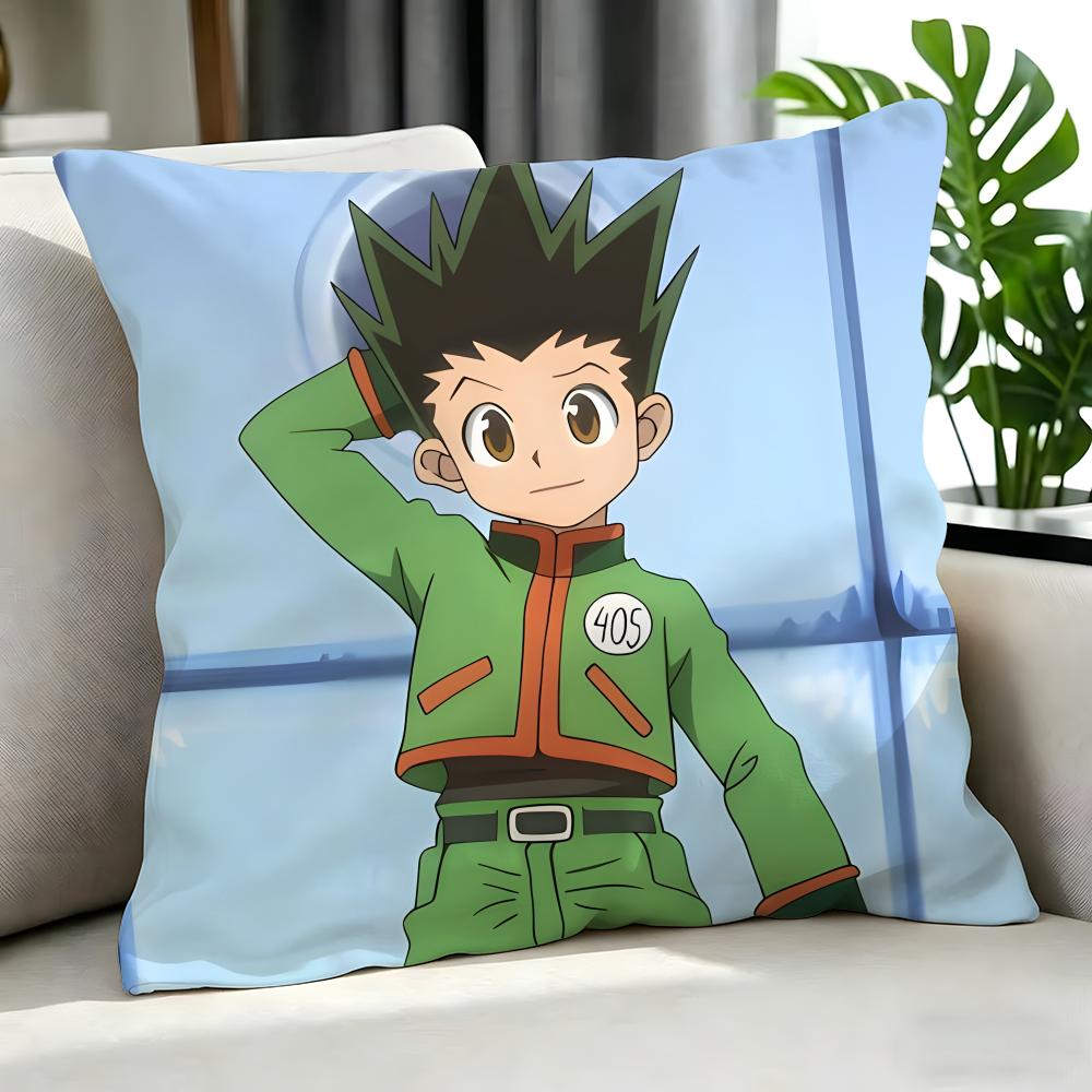 Anime HHUNTER HUNTER Cushion Cover Cushion Cover Set Pcs x x x Pillowcase Decorative Sofa Home Decor