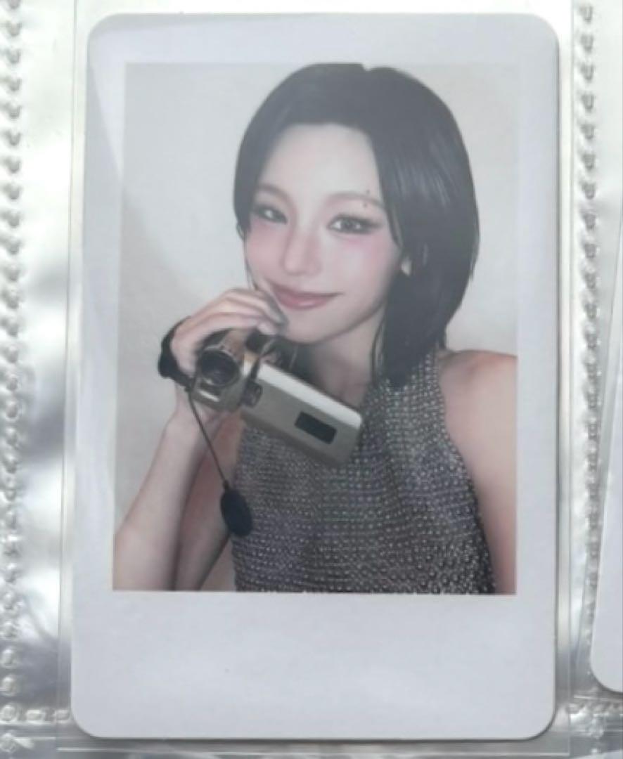 

[USED] ITZY Yeji Air Makestar Guangzhou Autograph Session Instax Trading Card A