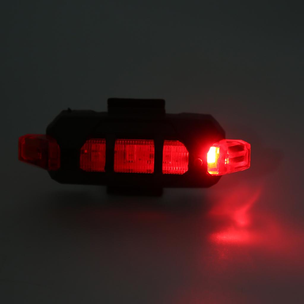 USB Rechargeable Wat proof Tail Light Cycling Rear LED Warning Light Cycling Accessory