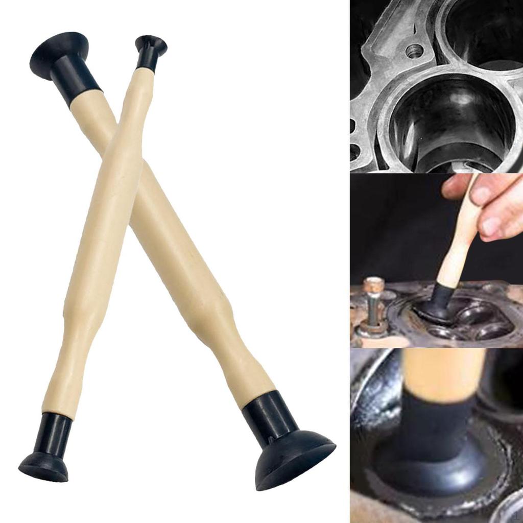 2 Pieces Hand Valve Lapping Tool Suction Cups Labor Saving Auto Maintenance Manual Grinding