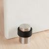 Floor Door Stopper 4.5cm Stainless Steel Door Stopper Door Stopper (Pack of 4)