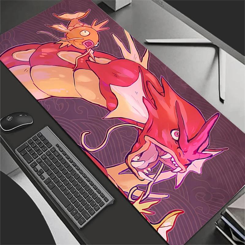 Mouse Pad Large Gamer XXL Mini Pc Keyboard Desk Mouse Mat Carpet Rubber Tapis Souris Gaming Notbook PPokemons Gyarados Mousepad