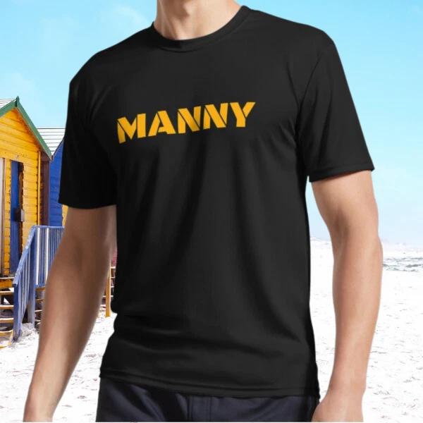

New Manny Personalized Print Active T-Shirt Funny Size S - 5XL 4XL
