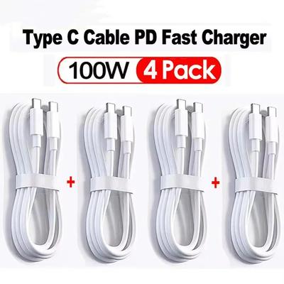 Cavo USB Type C a USB C da 100 W Cavo di ricarica rapida USB-C PD Cavo di ricarica rapida per Samsung Xiaomi Cavo USBC Type-C