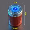 Car LED Ashtray Atmosphere Light Ashtray For BMW G30 G20 G05 G11 E87 X7 E92 X5 Car Flame Retardant Cigarette Holder Cup keychain GT9