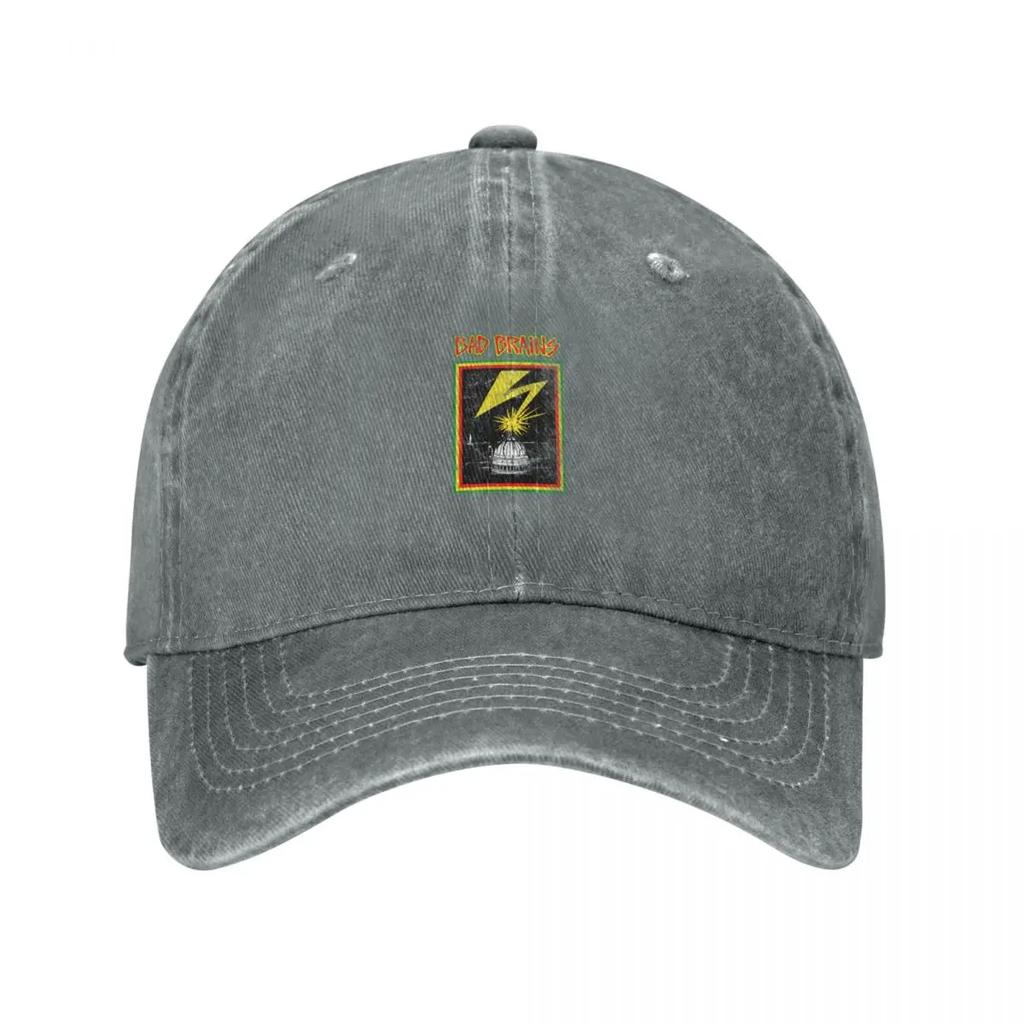 Bad Brains Baseball Cap Winter hat New In Hat Unisexs big size hat Funny hats Ladies Unisexs