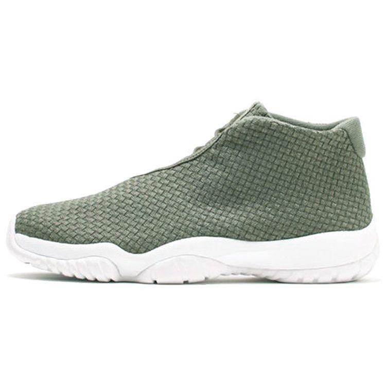 

Мужские кроссовки Air Jordan Future Iron Green белые 656503-300