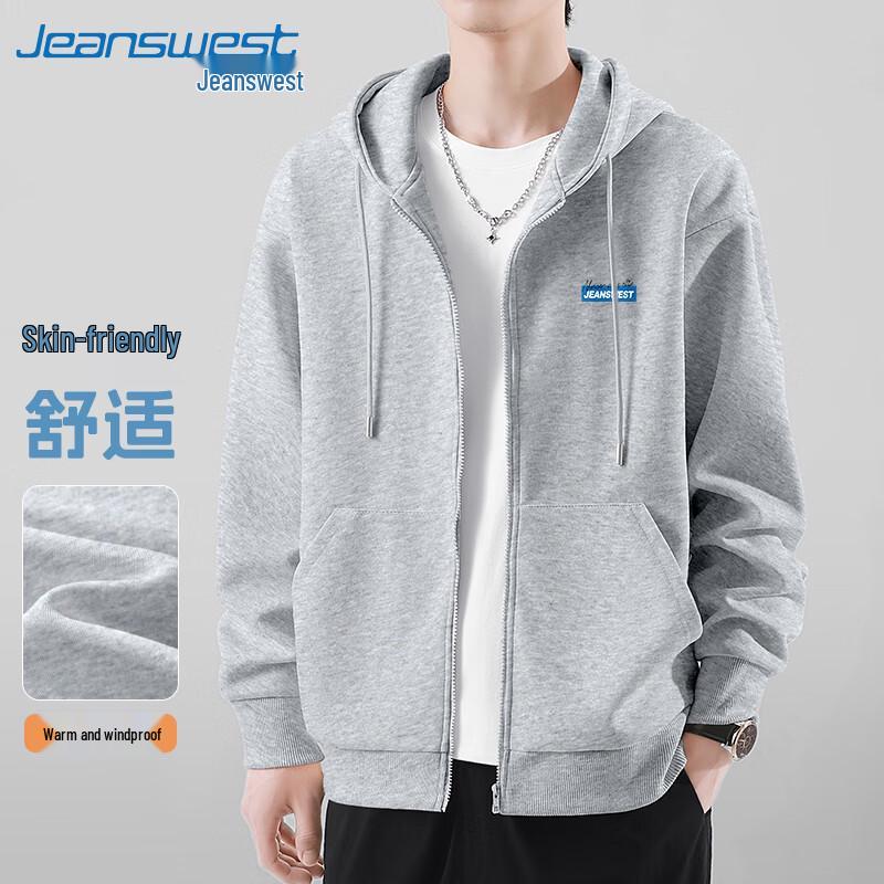 

Jeanswest Men s 2025 Fall Heavy Cotton Hooded Jacket 4XL