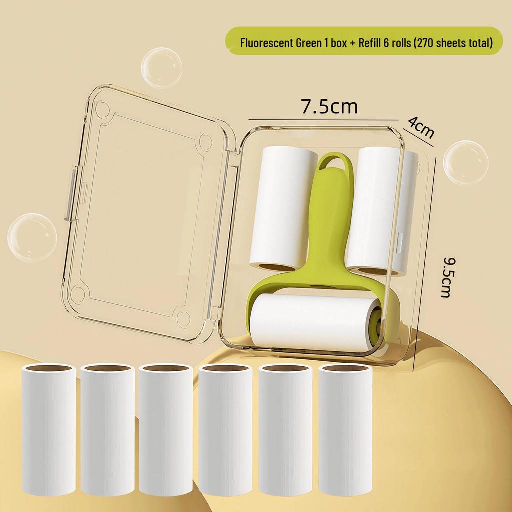 Compact Lint Roller: Household Hair & Clothes Removal Tool