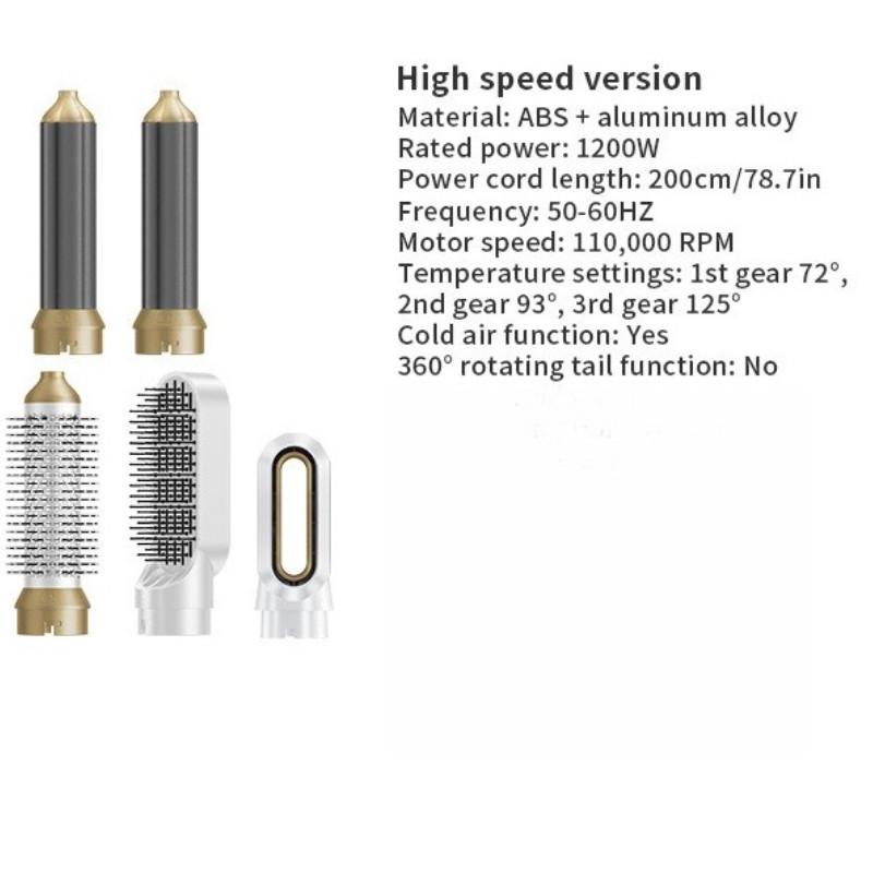 Multi Functional Hot Air Comb Curly And Straight Hair Dual-Use Hair Dryer Comb Professional Hair Styling Tools