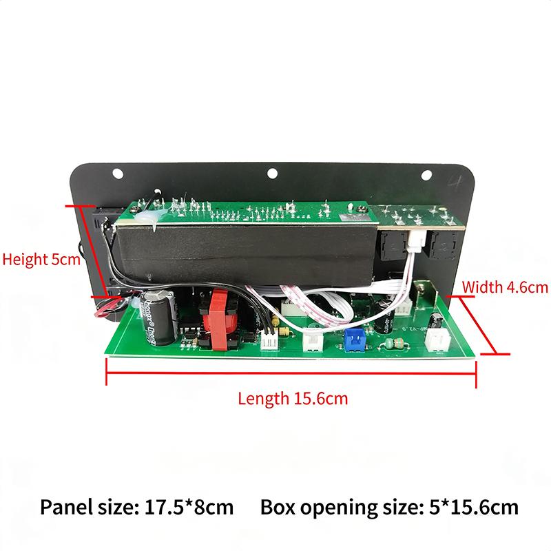 D30 D10 Amplifier 12V24V High Power Amplifier With Bluetooth With Digital Display Car Audio
